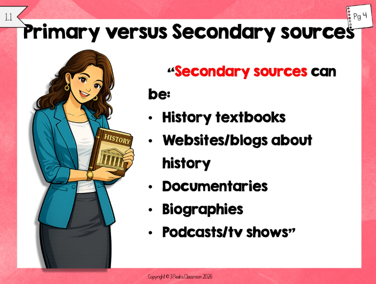 secondary source