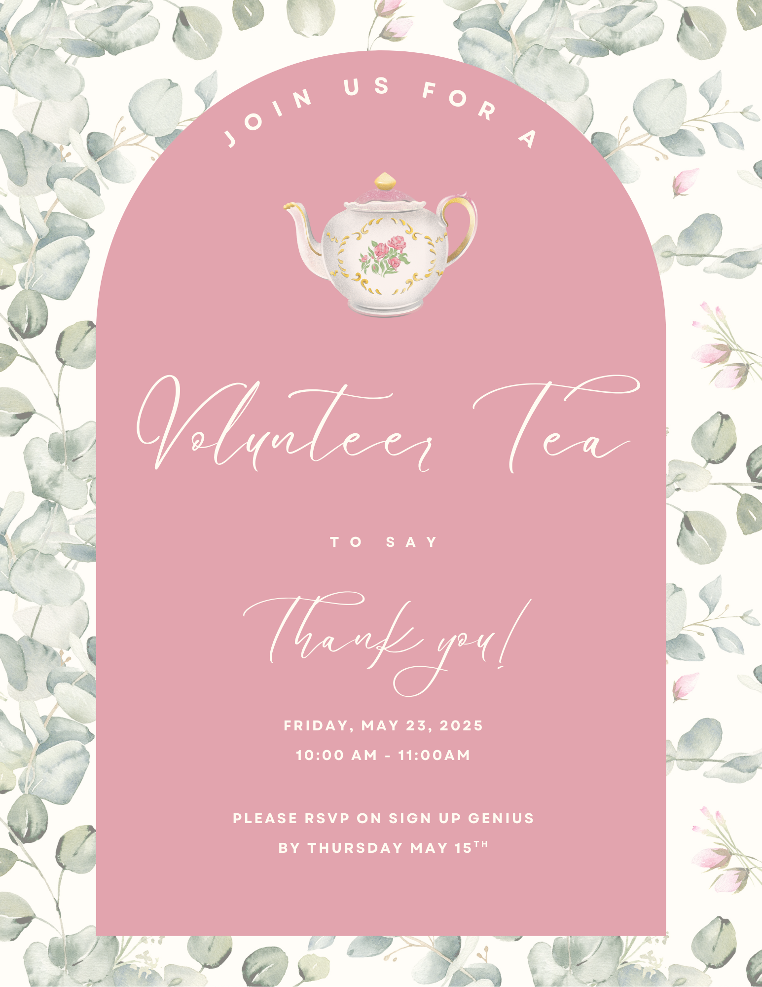 Volunteer Tea 1 