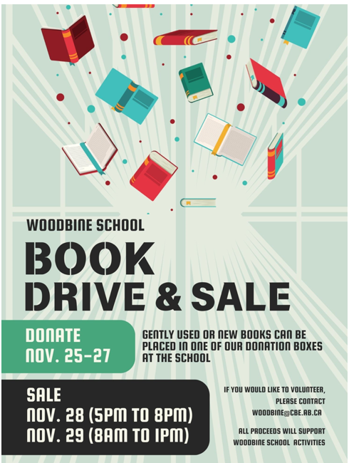 Woodbine Book Drive Sale