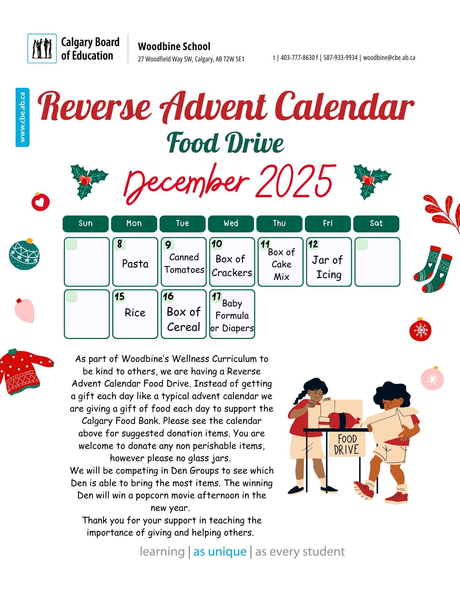 Reverse Advent 2 